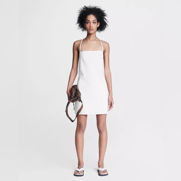 Rag & Bone Denim Tie Mini Dress - Picture 2 of 6